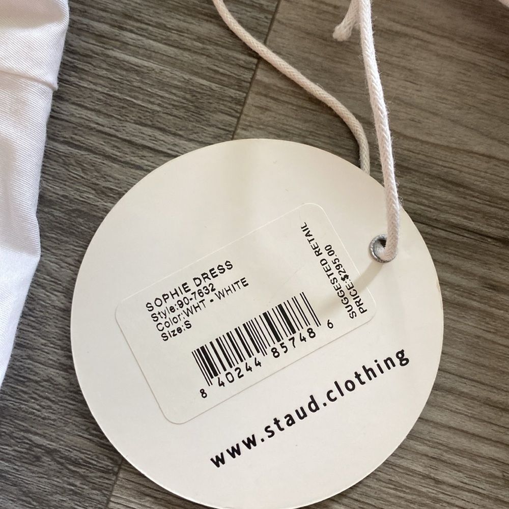 NWT Staud Sophie Dress Small - Picture 4 of 6